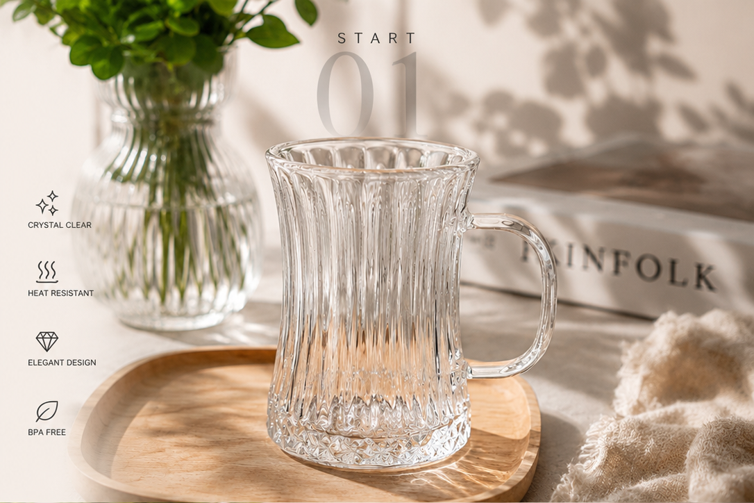 لیوان چای پیرکس