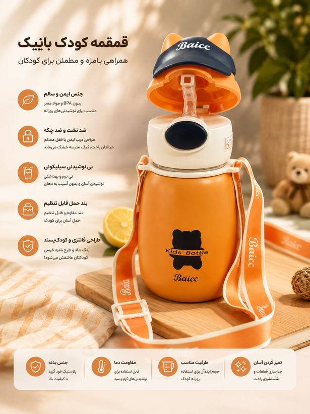 فلاسک استیل کودک