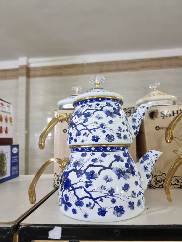 کتری و قوری لعابی وارداتی