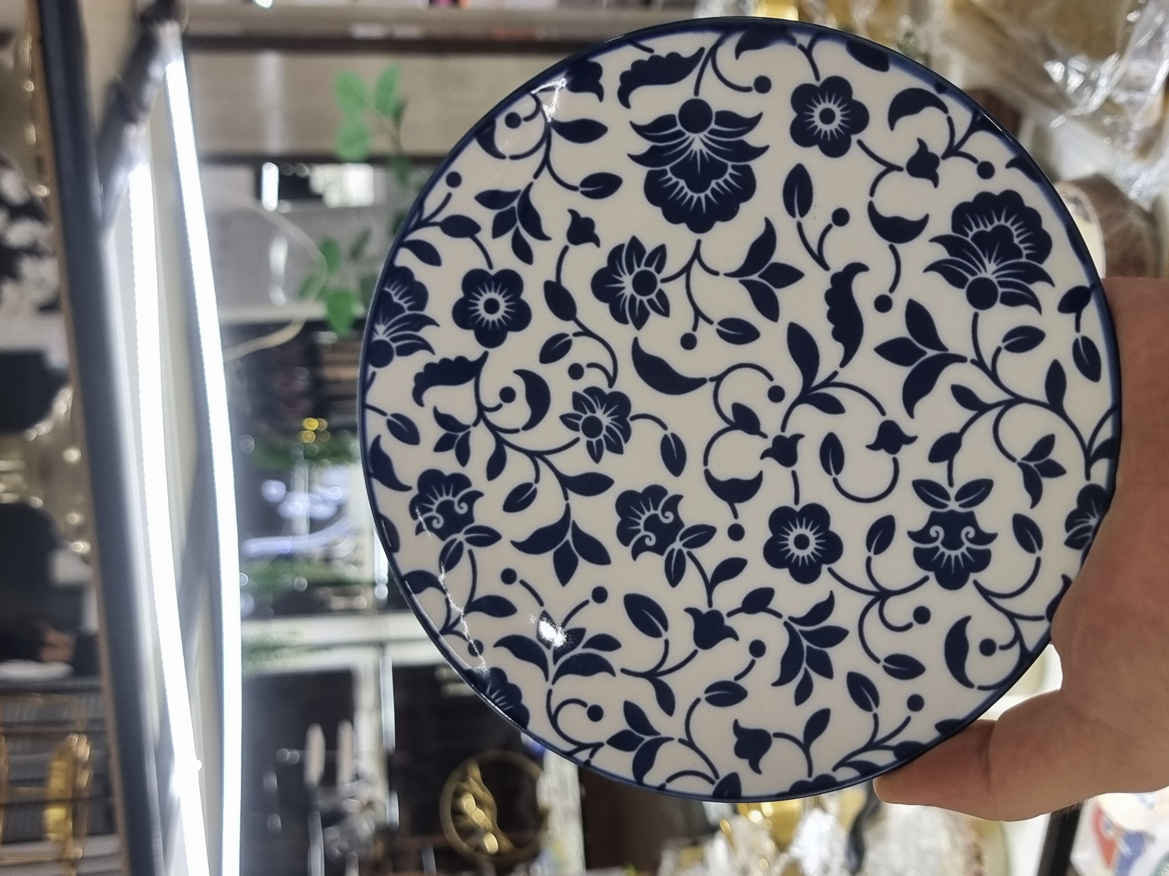 پیش دستی گل آبی perroti ترکیه