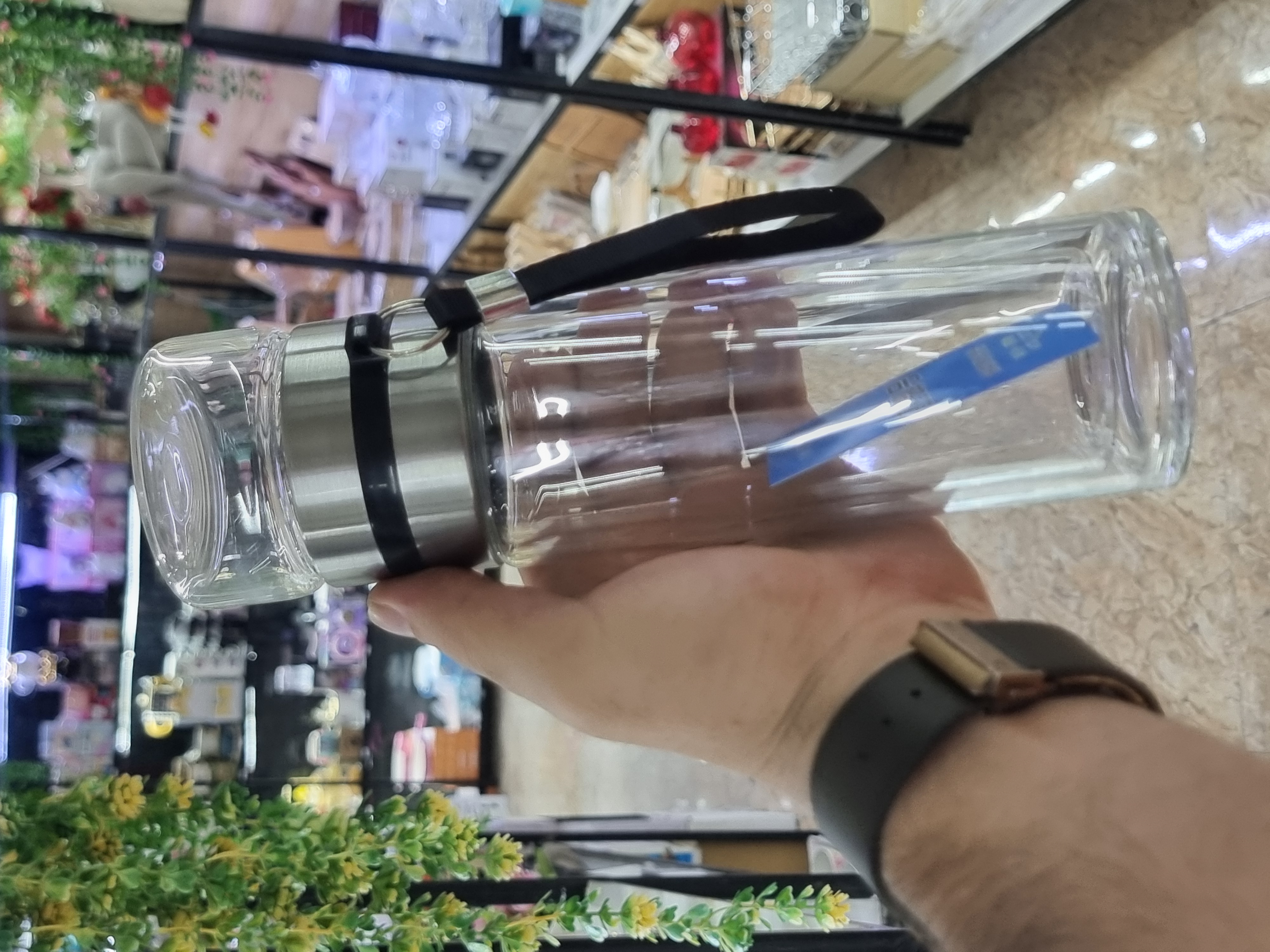 تراول ماگ پیرکس ضخیم دوجداره وارداتی