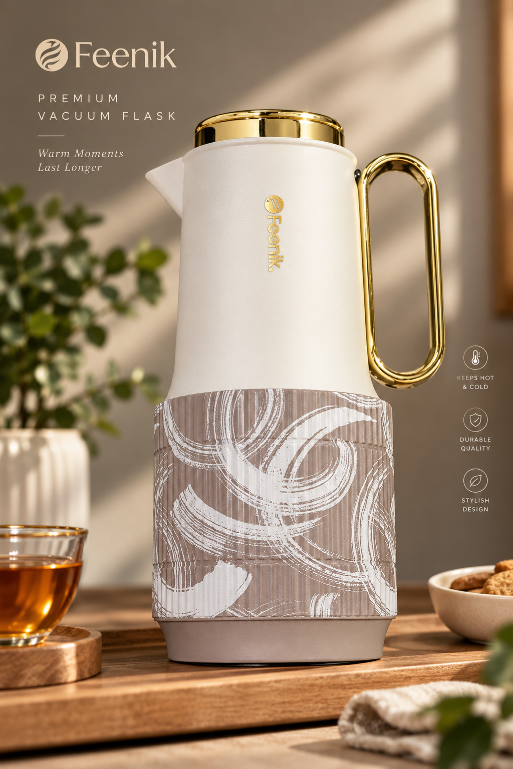 فلاسک ۱ لیتری برند Feenik
